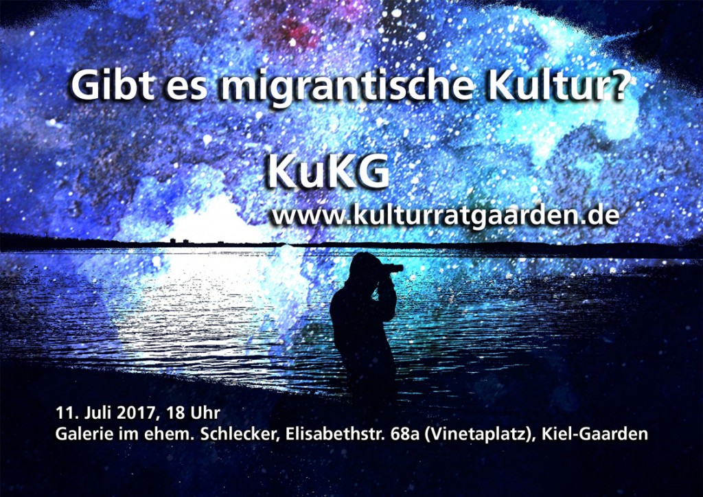 Flyer gibt es migrantische Kultur