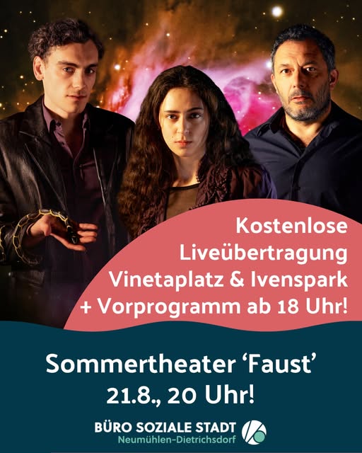 Sommertheater Faust liveübertragung